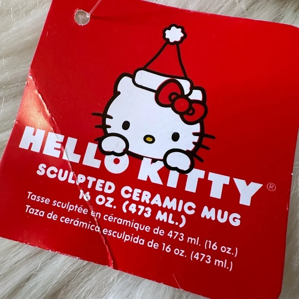 Hello Kitty Santa Hat Mug